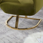 Fauteuil capitonné de salon