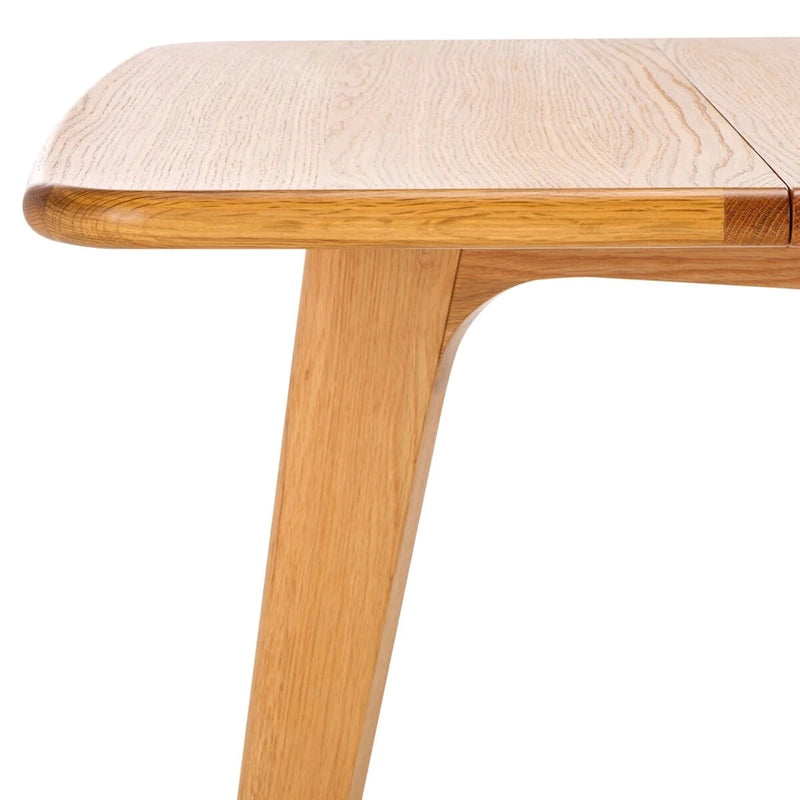Table de salle à manger à abattants Couture Annliese Natural - 37 L x 30 P x 28 H - 37Lx30Px28H