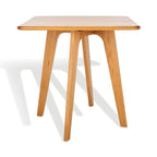 Table de salle à manger à abattants Couture Annliese Natural - 37 L x 30 P x 28 H - 37Lx30Px28H